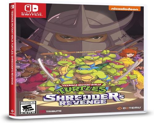 a Set Of Accessory Teenage Mutant Ninja Turtles: Shredder'S Revenge - Nintendo Switch