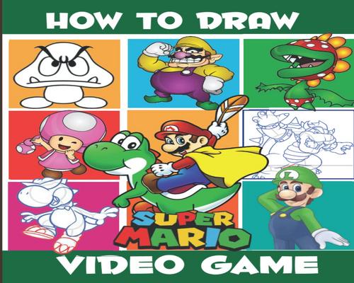 a Set Of Accessory How To Draw Video Game Characters #1: ̣̣(New Release) Learn To Draw Easily With 70+ Step-By-Step Tutorials For Beginners And All Fans. Great Gift For 