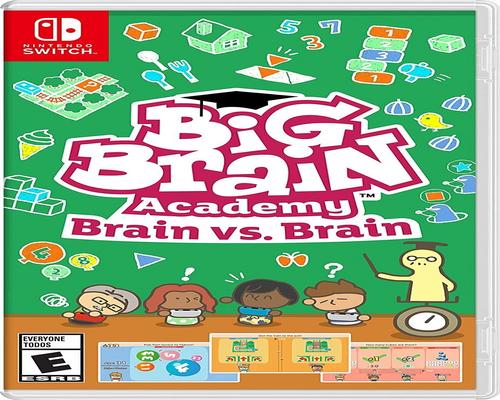 a Set Of Accessory Big Brain Academy: Brain Vs. Brain - Nintendo Switch