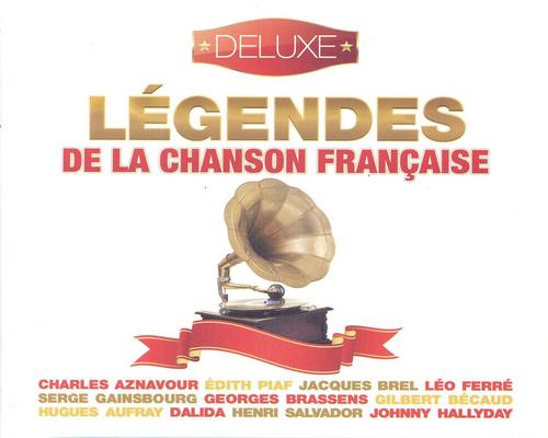 un Coffret Cd "Légendes De La Chanson Française"