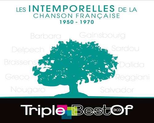 a Triple Best Song Of Les Intemporelles De La Chanson Française 1950-1970