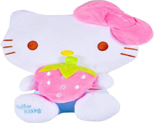 en Forhome dukke i Hello Kitty