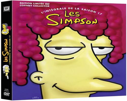 uma caixa de colecionador Os Simpsons Temporada 17