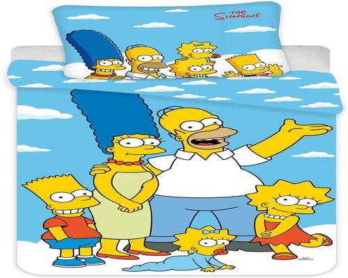 een The Simpsons-dekbedovertrek