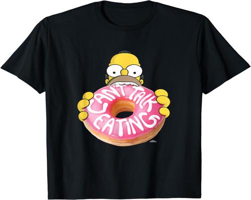 un T-shirt Homer Simpson Donut