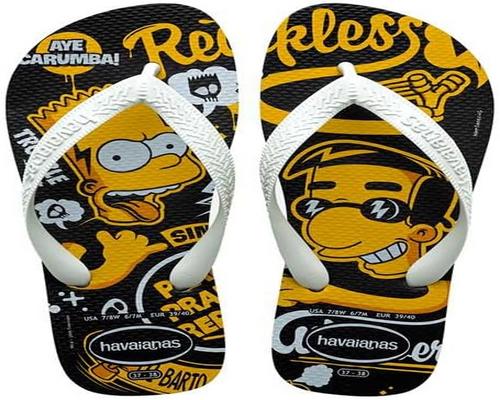 Et par Havaianas Simpsons klipklapper