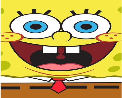 Carbotex Sponge Bob-badhanddoek