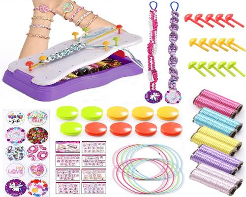 女の子向けフレンドシップブレスレットキット