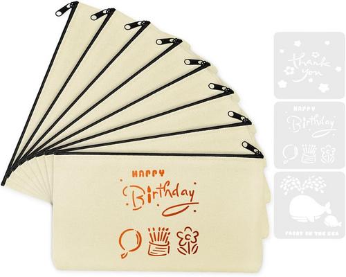 A Set of Vicloon Blank Pencil Cases