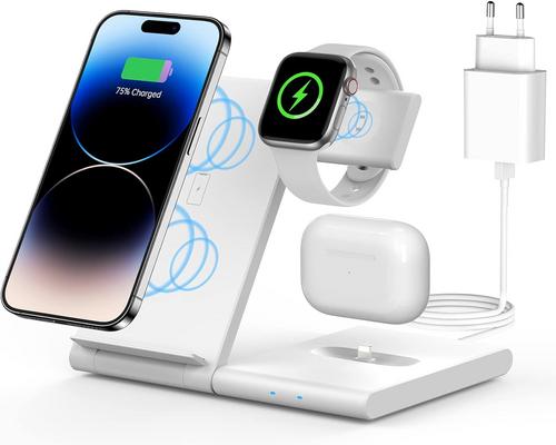 ένας ασύρματος φορτιστής 3 σε 1 για iPhone και Apple Watch