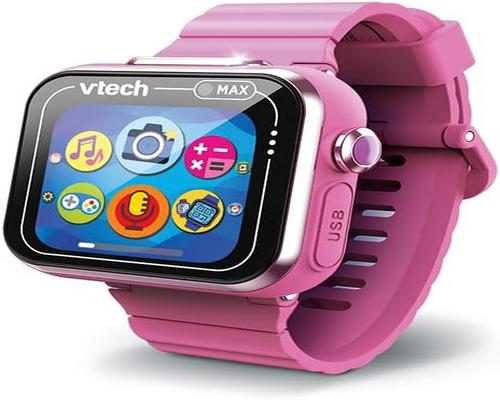 a Vtech Kidizoom Smartwatch Max Pink Watch