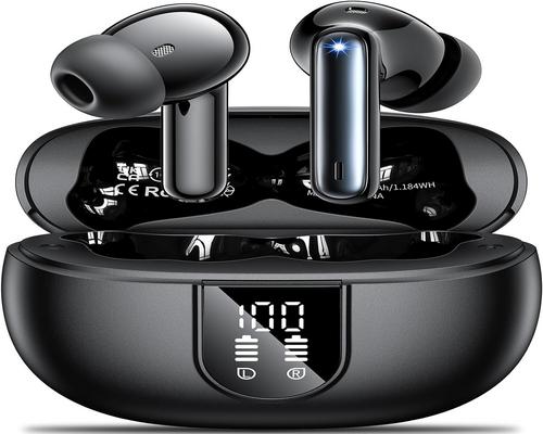 Een paar Aovoce Bluetooth-hoofdtelefoons
