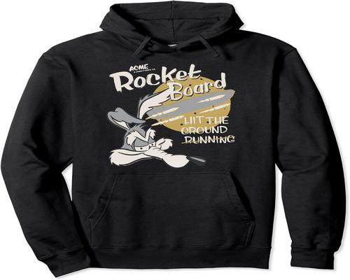 en Looney Tunes Wile E Coyote Rocket Board hættetrøje
