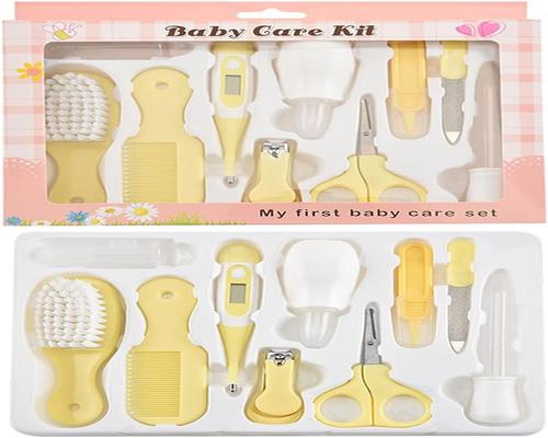 een complete babyverzorgingsset