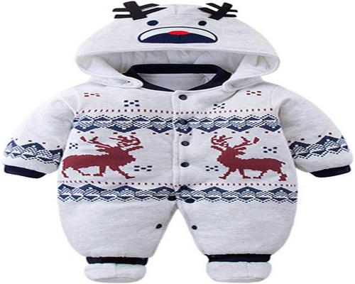 en unisex baby jumpsuit