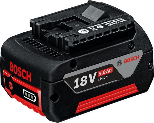 una batteria Bosch Professional da 18 V 5,0 Ah