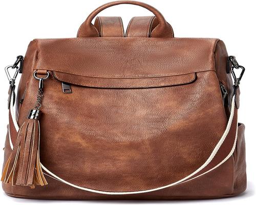 Mochila Antirrobo de Piel para Mujer