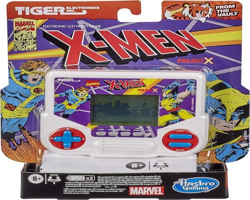 a Tiger Electronics Marvel X-Men Project X Game for 1 Player