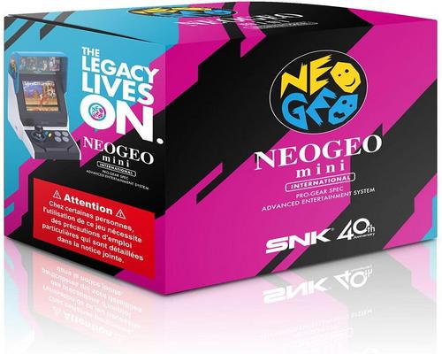 en international Neo Geo Mini
