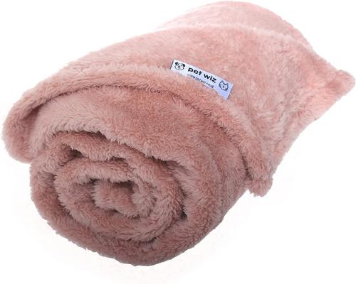 Et fluffy fleece kæledyrstæppe