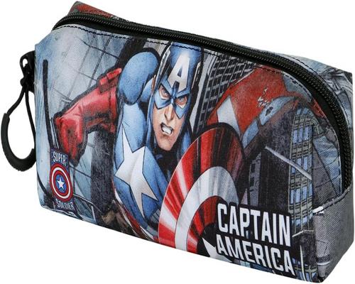 une Marvel Captain America Defender-Trousse Carrée Fan 2.0
