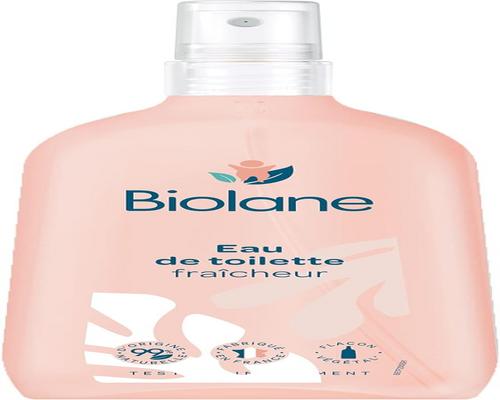 un'eau de toilette Biolane Fraicheur Baby