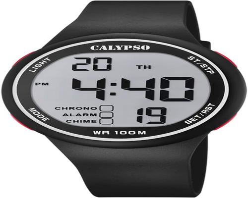 un reloj Calypso para hombre con correa de plástico