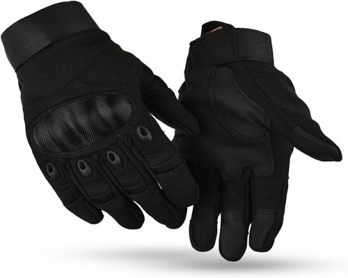 Un paio di guanti da moto invernali impermeabili