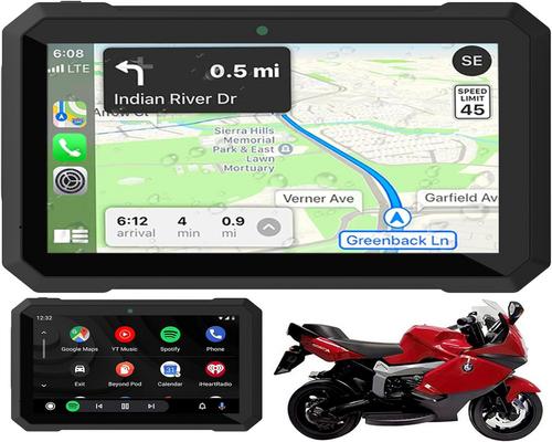 a Waterproof Touchscreen GPS for Motorcycle