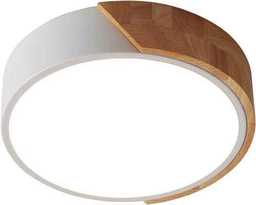 un Plafonnier Led Schindora Moderne