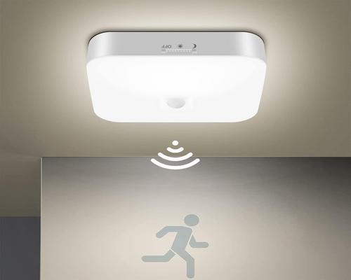 una Plafoniera Led Toowell Con Sensore