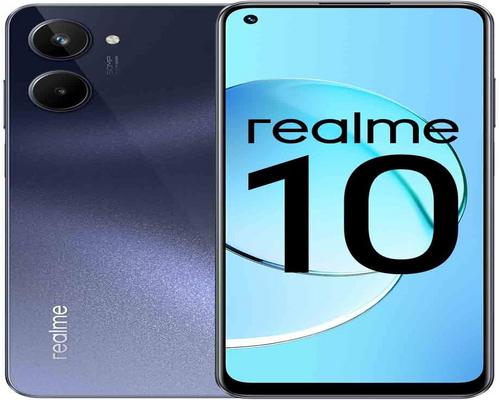 um Realme 10 Rush Preto