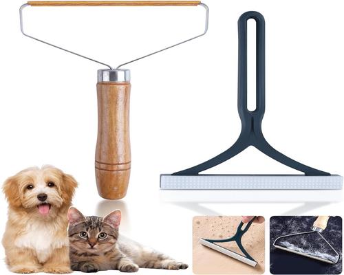 動物用抜け毛防止ブラシ 2本セット