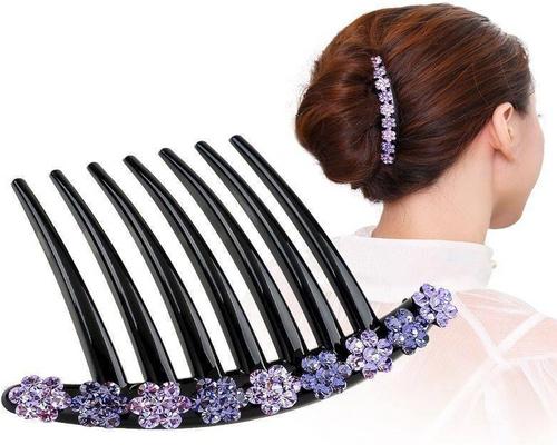 en Duo af Rhinestone Combs