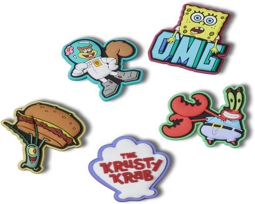 un pacchetto di Jibbitz Crocs Spongebob