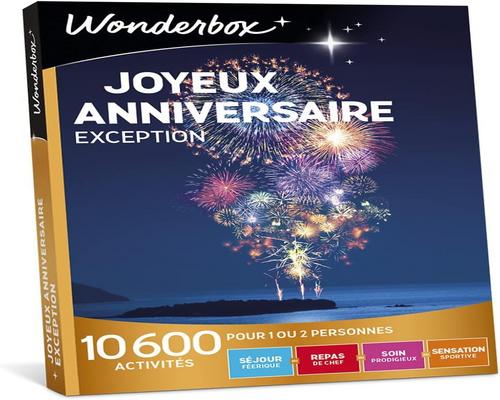 an Exceptional Birthday Wonderbox Box