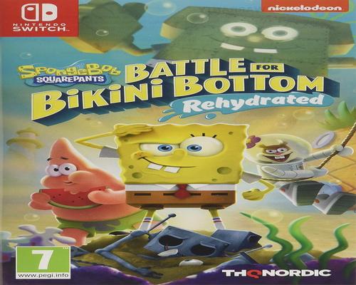 un juego de Bob Esponja para Switch