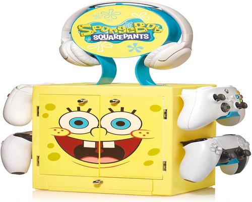 a Numskull Sponge Bob Storage Unit