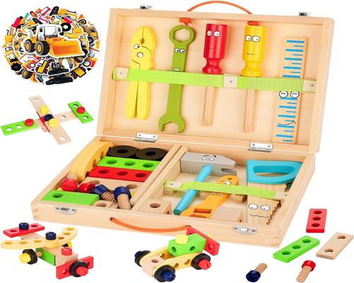 een Shirylzee kindergereedschapskist