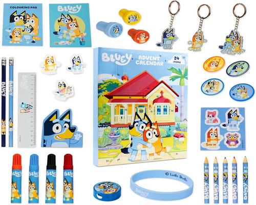 een Bluey adventskalender voor kinderen