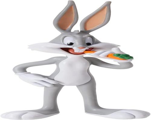 een beeldje Bugs Bunny Bendyfigs