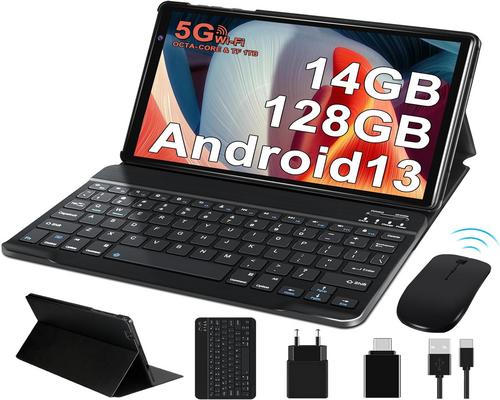en Facetel Android 13 10 tommer tablet