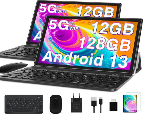 en nyeste 10 tommer sort tablet