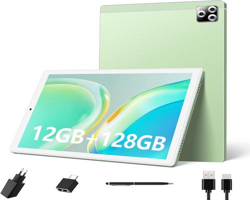 en Simplori Android 13 Green Tablet