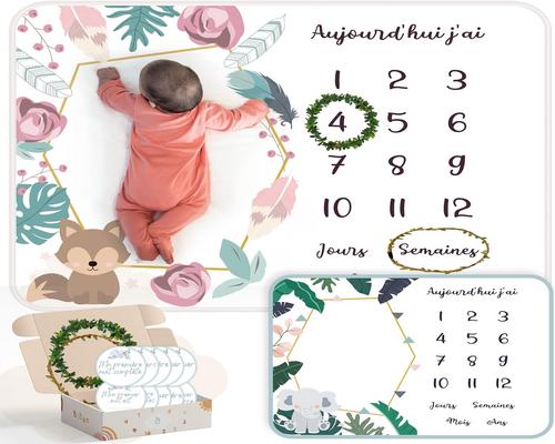 Μηνιαίο εξώφυλλο Milestone For Baby
