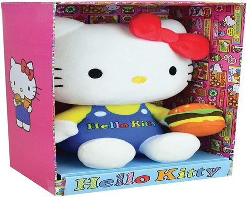 Jeminiのハローキティレトロフードぬいぐるみ