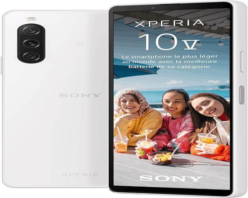 un Sony Xperia 10 V Blanc Sophistiqué
