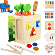<notranslate>ein hölzernes Montessori-Spiel</notranslate