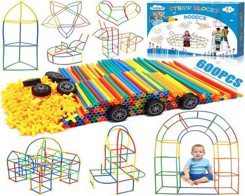et Purpledi Brick Straw Set