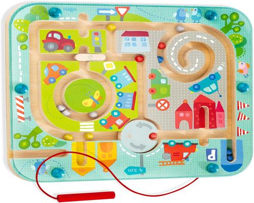un gioco di abilità motorie del labirinto di Haba City